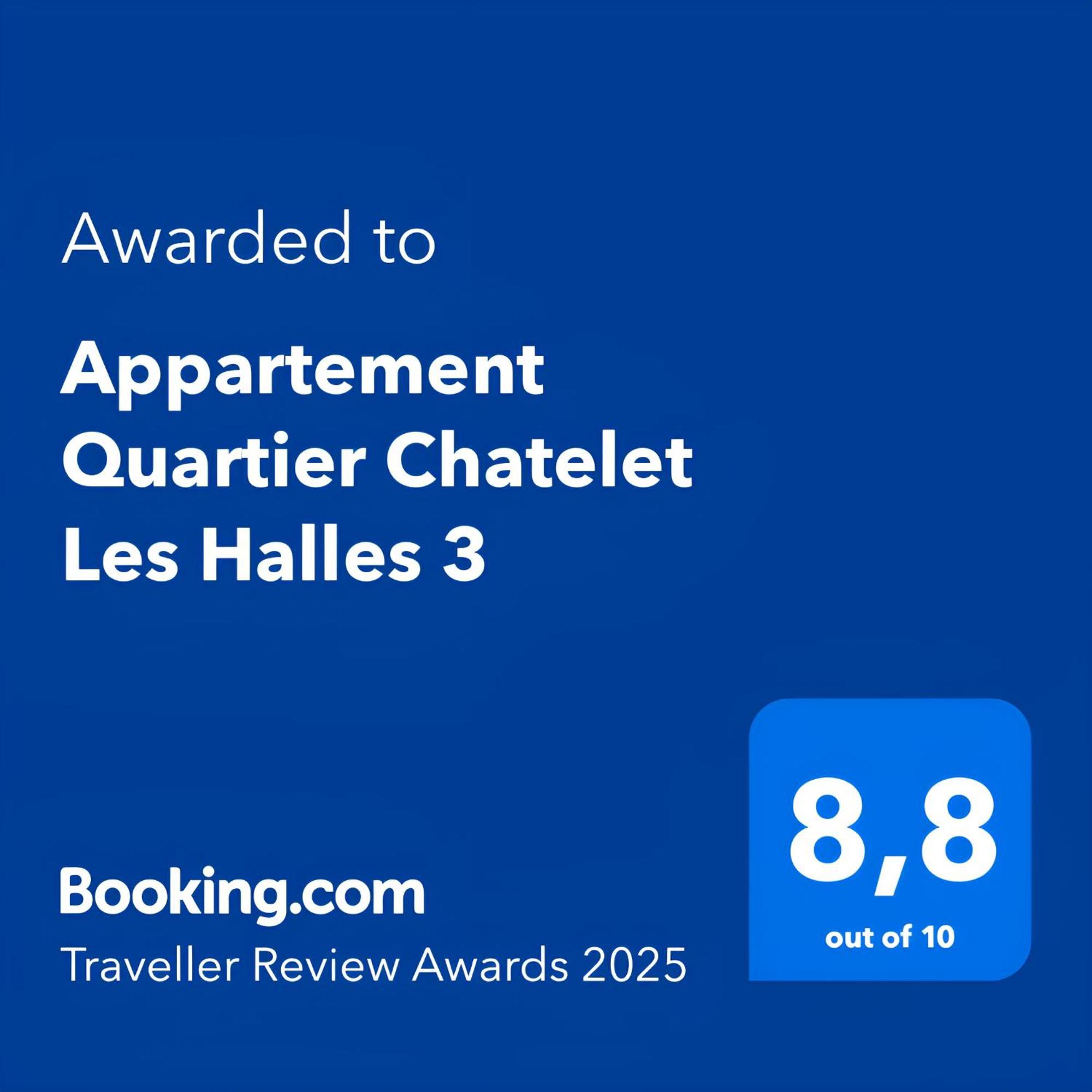 Appartement Quartier Chatelet Les Halles 3 Free Netflix Paris Exteriör bild