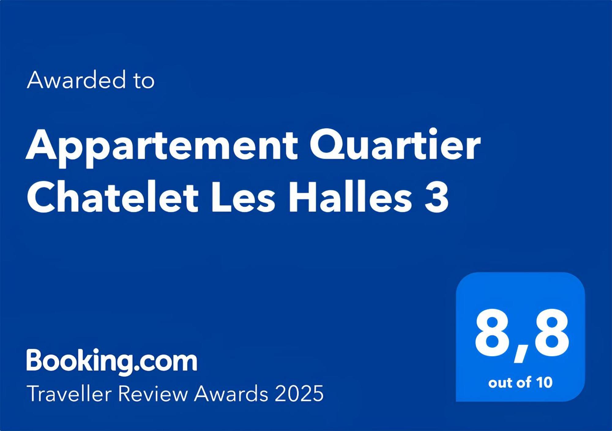 Appartement Quartier Chatelet Les Halles 3 Free Netflix Paris Exteriör bild
